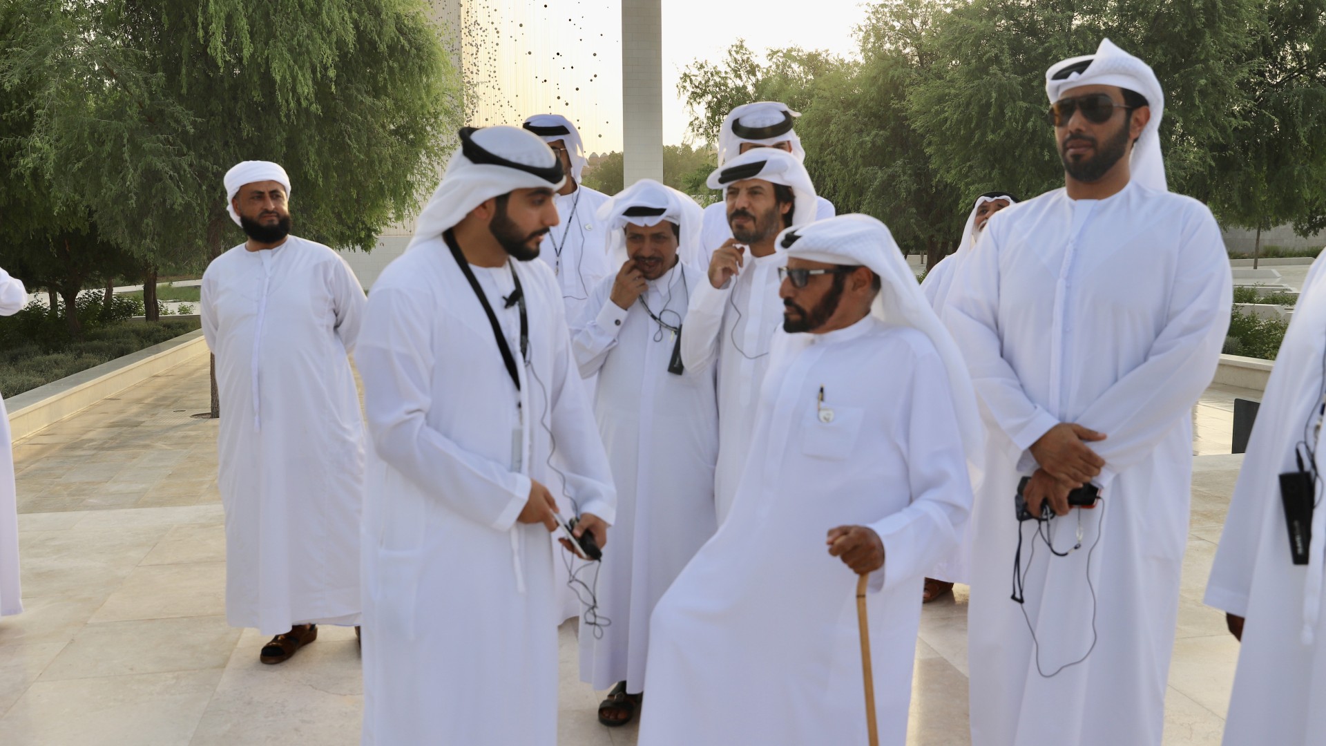 "Majlis Baniyas" Delegation Visits the F...